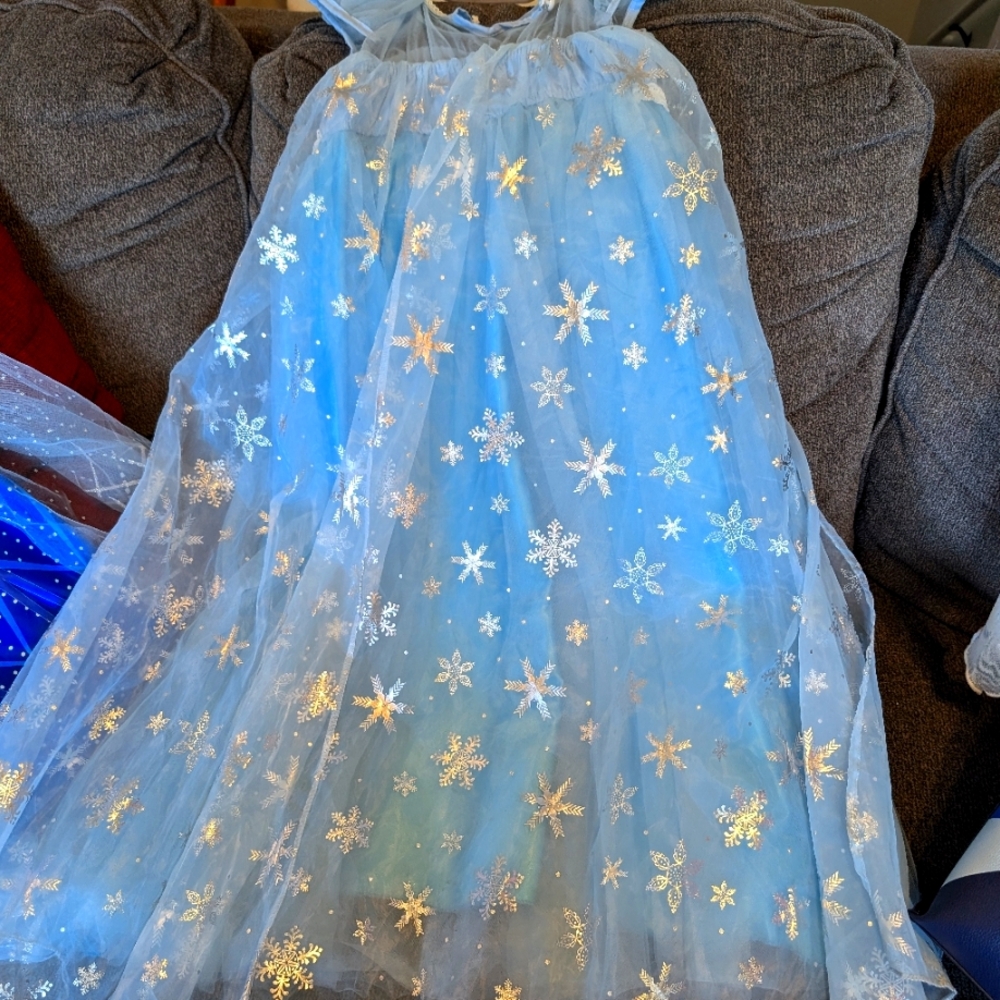 Little girls Elsa dress